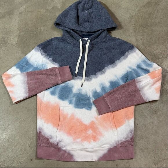 Feat Tie Dye Blanket blend Hoodie Womens Size Small EUC - Picture 3 of 12